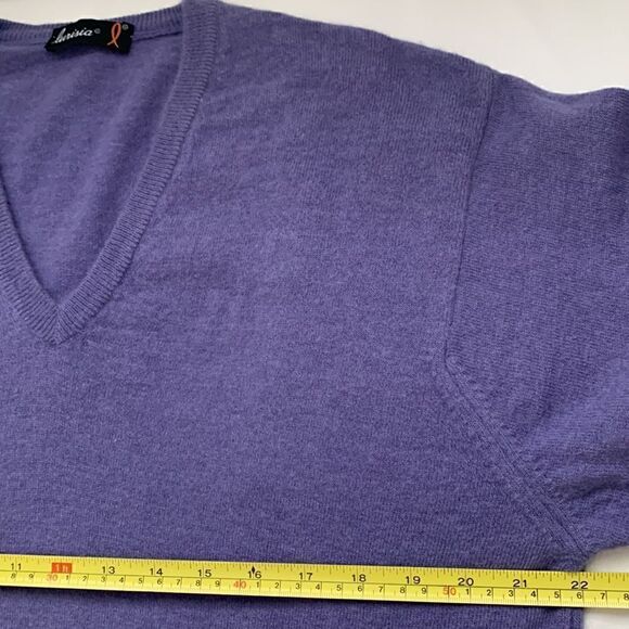 Lurisia Men’s Merino Blend V- Neck Sweater Jumper Size XL - Picture 4 of 10